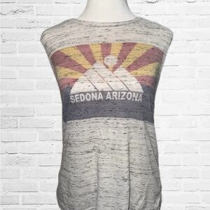 Sedona Arizona Graphic Women's Top - Cream